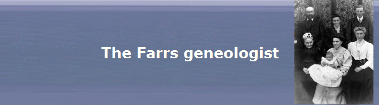 The Farrs geneologist