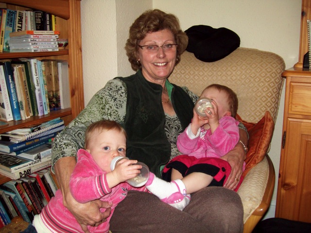 Carole and twins