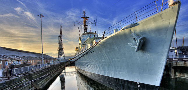 Cavalier in dock