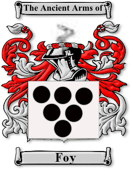 Foy coat of arms (english)