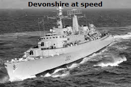 Devonshire at speed